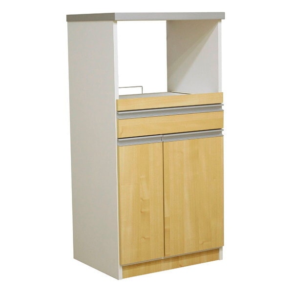 後藤家具物産 RB-03-1-NA ナチュラル パートナーI型 レンジ台 (幅60) メーカー直送