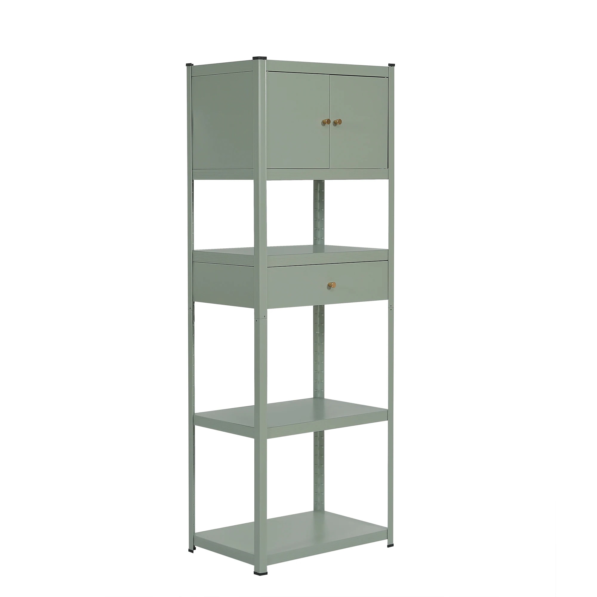 【国内発送】321スチールラック オープンラック 可動棚 分割可能 大容量 オープンシェルフ 収納ラック キッチンラック 棚 食器棚 収納ラック 棚 物置 作業台 倉庫用 ボトル不要 幅60cm×奥行