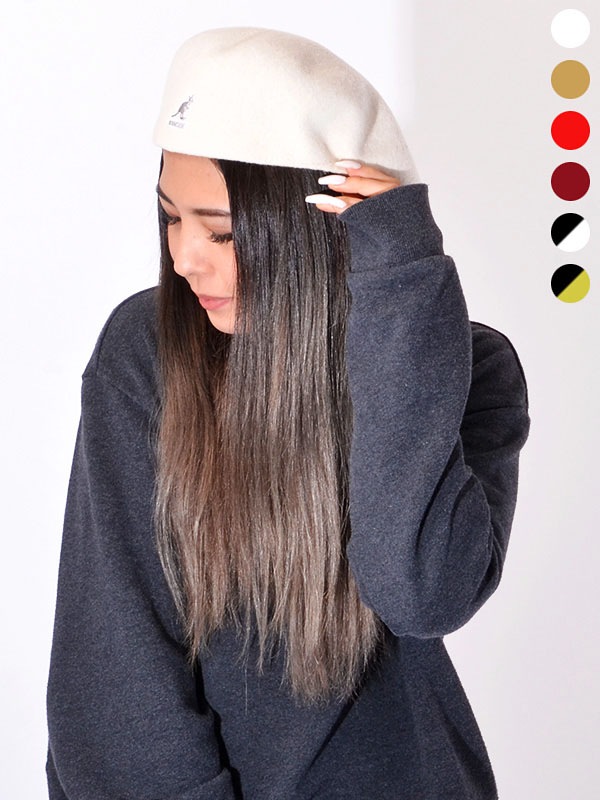 ハンチング ウール 帽子 ユニセックス ベレー帽　 0258BC 197-169001