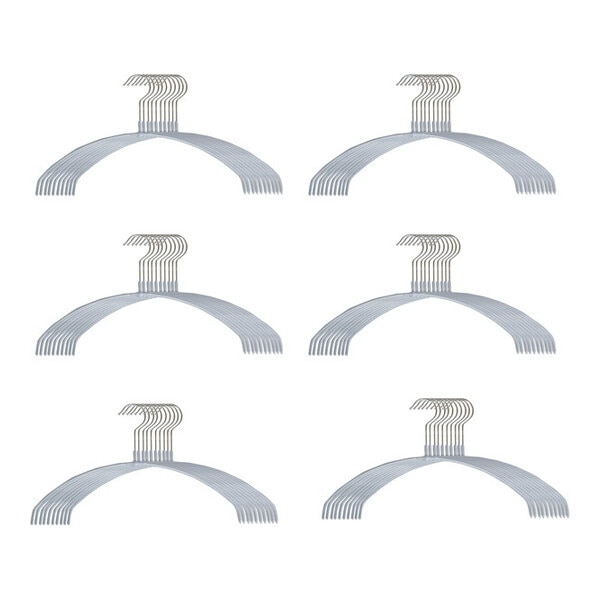 120660 小山田早織コラボ 人体ハンガースモールサイズ グレー 60本組