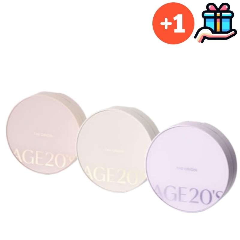 [新作1+1] NEW エイジトゥウェニス ディオリジン エッセンス ファクト 12.5g 本品+リフィル(+パフ2枚) 3種択1 クッションパデ 韓国人気 クルトン クッションファンデーション トー