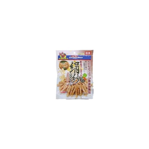 【1ケース】【お取り寄せ対象品】ドギーマン 絹紗 カットタイプ 野菜入り(100g)[ドギーマン(Doggy Man)] *48個