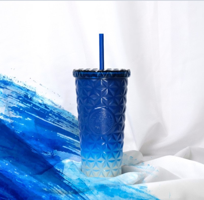 SS ネイビー ブラシ ダイオン コールドカップ タンブラー 591ml