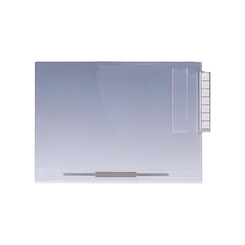 カルテフォルダー ファスナー付 A4 HK7714U-ミ