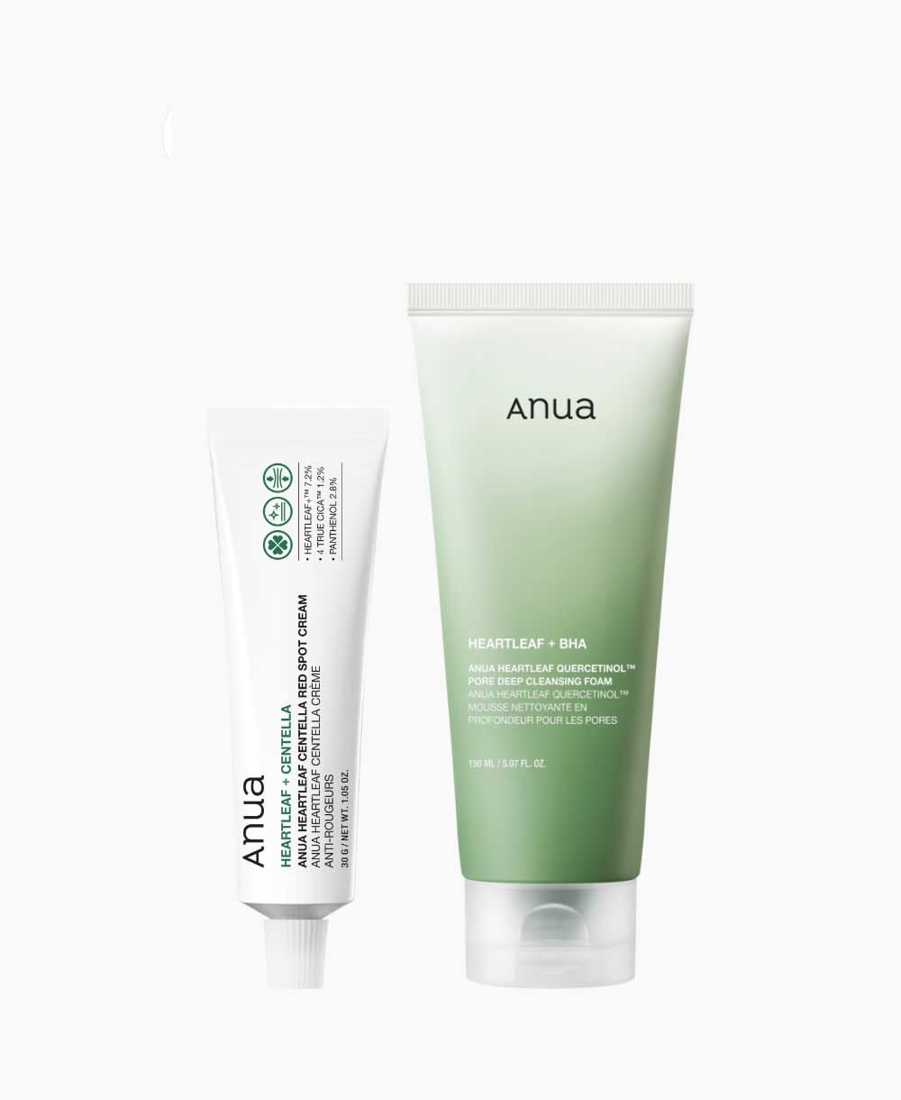 ドクダミトラブル集中ケアセット（レッドスポットクリーム30g 1個+クオセチノール クレンジングフォーム 150mL 1個）