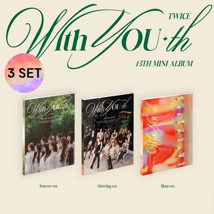 [3 SET] TWICE - 13th Mini Album With YOU-th