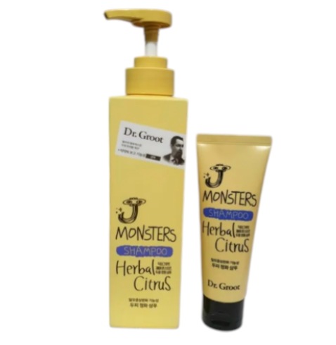 ジェイモンスターズ脱毛症状緩和シャンプー400ml 2種類1（マスク/シトラス）