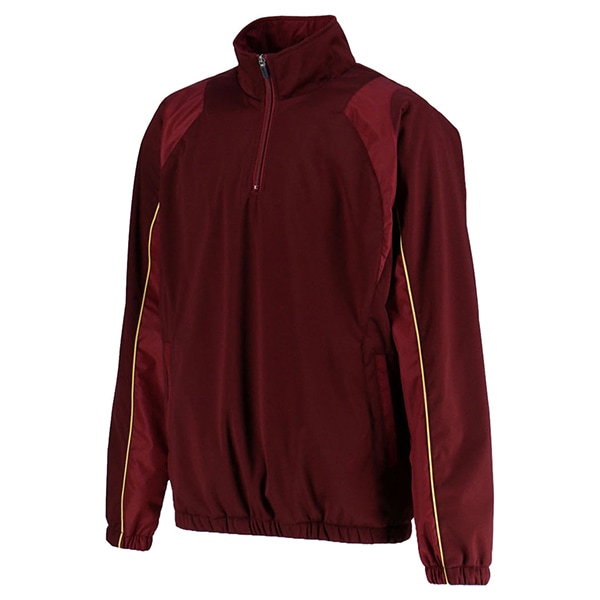 ゼット 野球ウエア 中綿ハーフジップジャンパー Wエンジ L BOV460A 6801