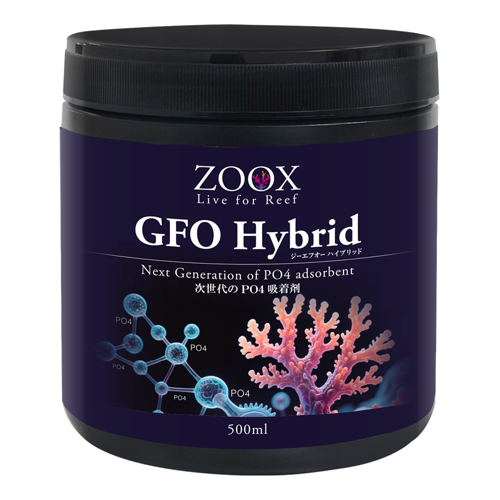 ＺＯＯＸ　ＧＦＯ　Ｈｙｂｒｉｄ　５００ｍｌ　リン酸吸着剤　ＣＲＣ10―35―45―50―00