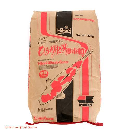 鯉の餌　ひかり胚芽　小粒（浮上性）　２０ｋｇ　錦鯉　餌　飼料　ＣＲＣ10―41―70―10―00