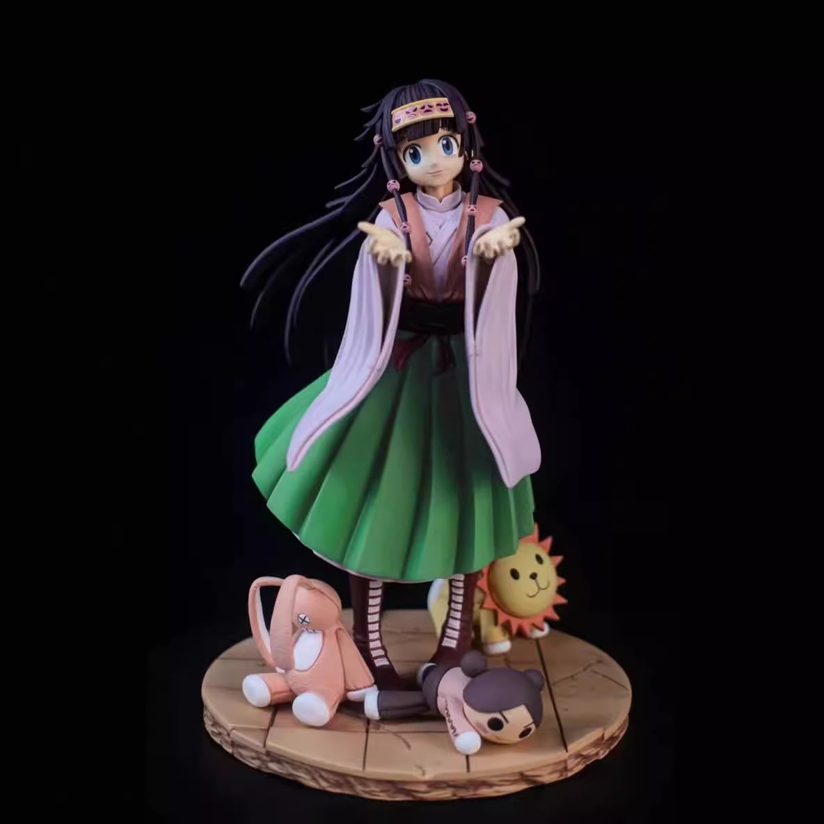 フルタイムハンターgkhunterfans Killua Sister Yalujia Beat Dikeはアニメーションフィギュアモデルに置き換えることができます