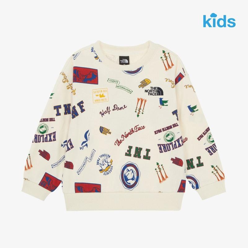 NM5MR52T キッズ ワイルドパッチ スウェットシャツ KS WILDPATCH SWEATSHIRTS