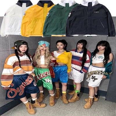 【NAUTICA】CROPPED AIR YACHT PARKA ★newjeans ヘリン着用★ ☆New Jeans ヘリン 着用！！【NAUTICA】YACHT AIR PARKA 043