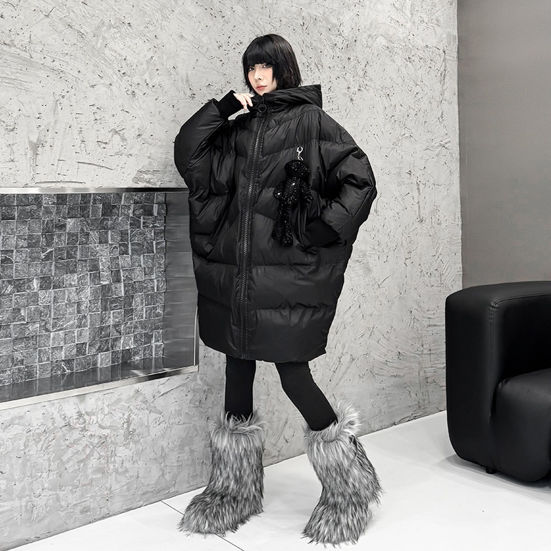 【J.Fashion】 ダウンコート フード付き おしゃれ レディース ロングコート アウター 関連商品購入可能 メガ割