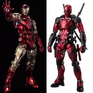 デブ　デッドプール　デブ　アイアンマンライト機能は付いておりません　フィギュア デブ デッドプール デブ アイアンマンライト機能は付いており