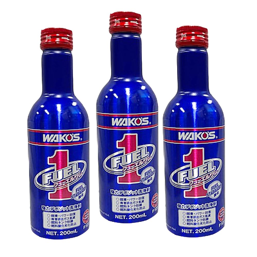 WAKOS NEWフューエルワン F-1 FUEL-1 200ml 3本セット 2018.01発売 6,279円