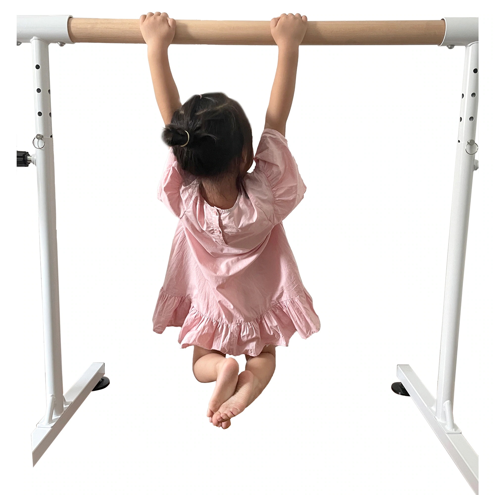 【国内即日発送】バレエバー スタンド バレエ バー レッスンバー 高さ 段階 85cm 90cm 95cm 100cm 105cm 調整 天然木