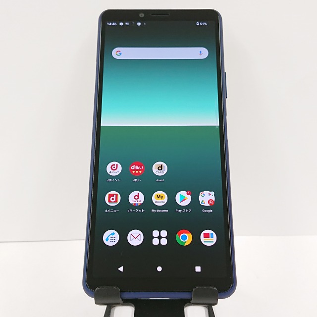 Xperia 10 II SO-41A docomo ブルー 送料無料 本体 c07527Samsung