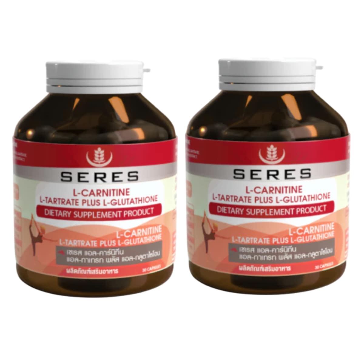 Seres L-Carnitine 30 Capsules x 2 Bottles 4,500円