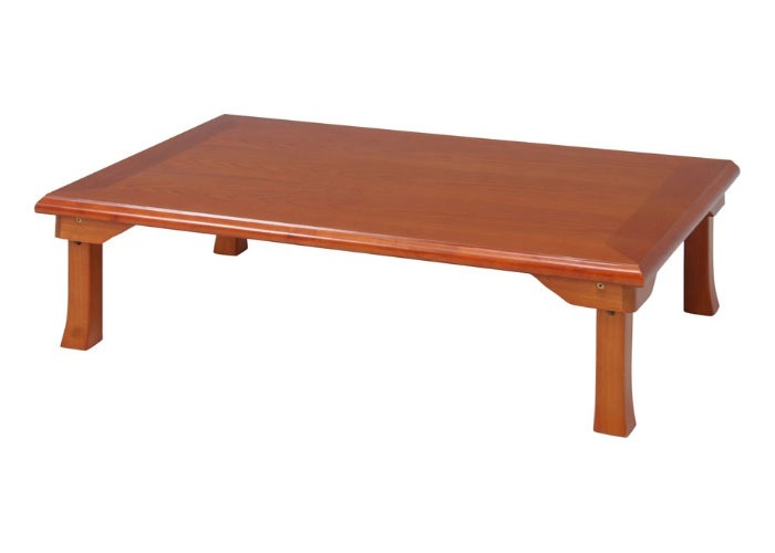 不二貿易 72929 折脚和風座卓 120×75cm 72929フジボウエキ