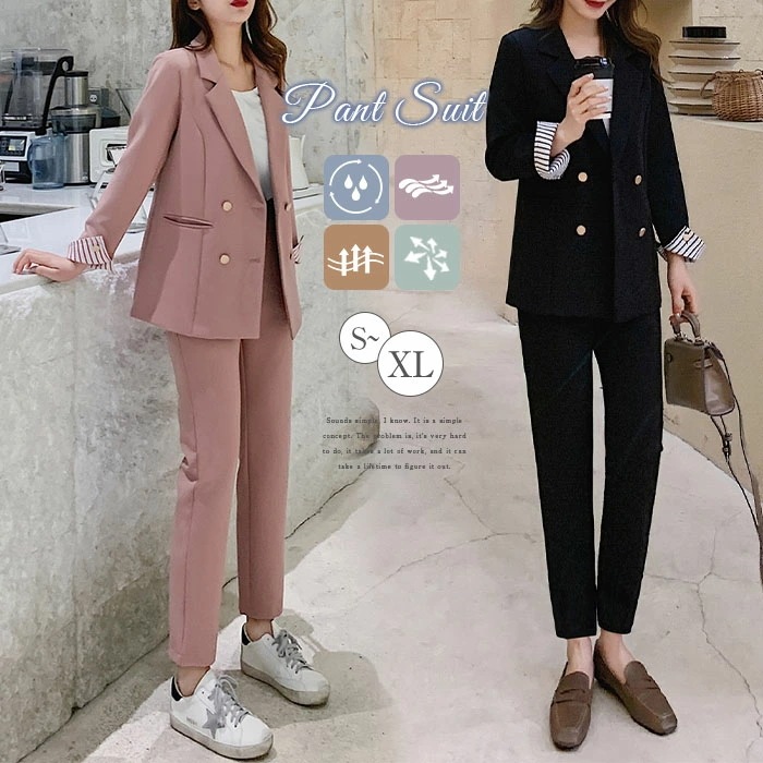 セットアップ レディース パンツドレス 上下セット 2点セット パンツ スーツ フォーマルスーツ ジャケット ロングパンツ 卒業式 入学式 入園式 卒園式 リクルート ビジネス 面接 お宮参り 結婚式