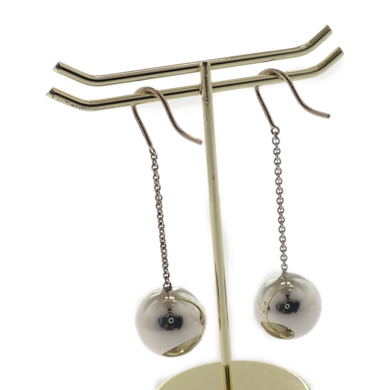ハードウェア ボール フック ピアス シルバー 925 レディース 美品 ギフト 人気【Aランク】
