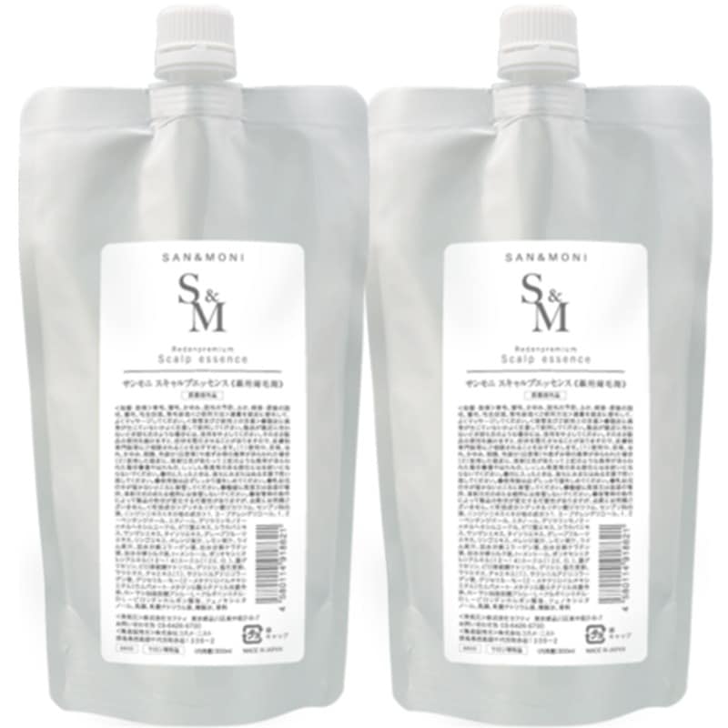 セフ ティ SAN＆MONII サンモニ スキャルプエッセンス 300mL ×2個 セット 詰め替え スカルプエッセンス