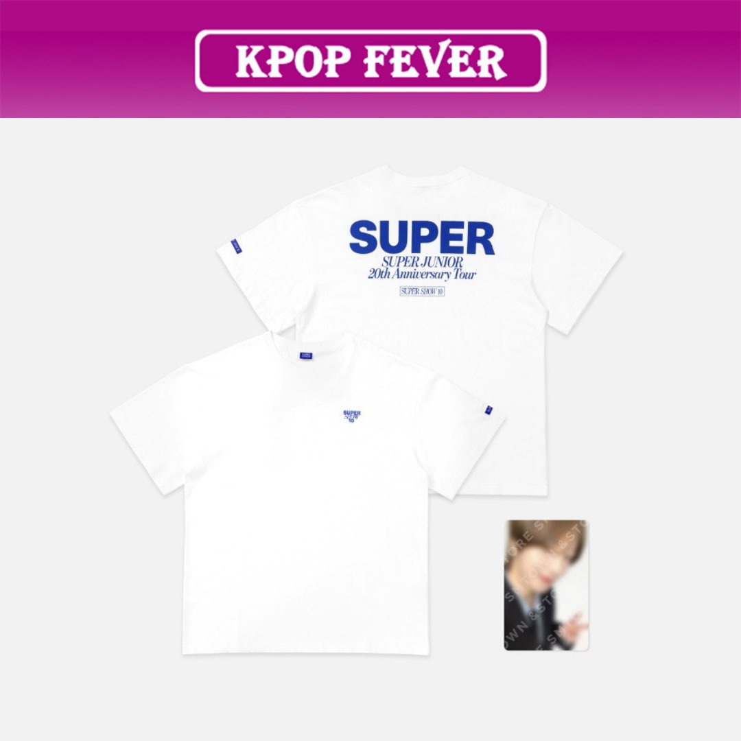 SUPER JUNIOR [SUPER SHOW 10] 20th Anniversary Tour MD / T-shirt Set