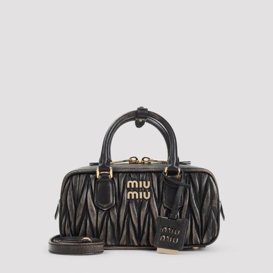 MIU MIU Women Shoulder Bags 5BB142VOON AF6Q F0201 CAFFE