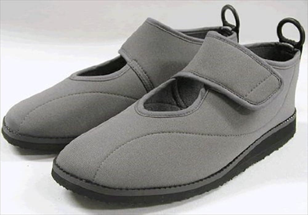 リハビリシューズ すたこらさんソフト07 23.0~23.5cm/グレー /0-7610-01