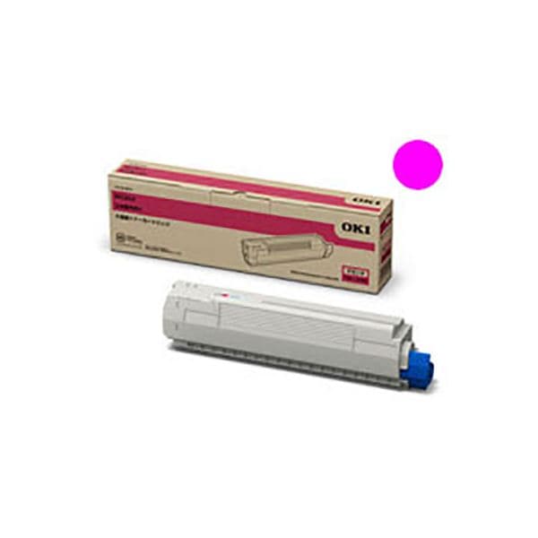(純正品) OKI 沖データ トナーカートリッジ (TNR-C3PM2 M マゼンタ) 大容量