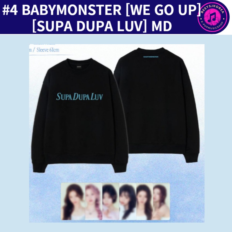 #4 BABYMONSTER [WE GO UP] [SUPA DUPA LUV] MD