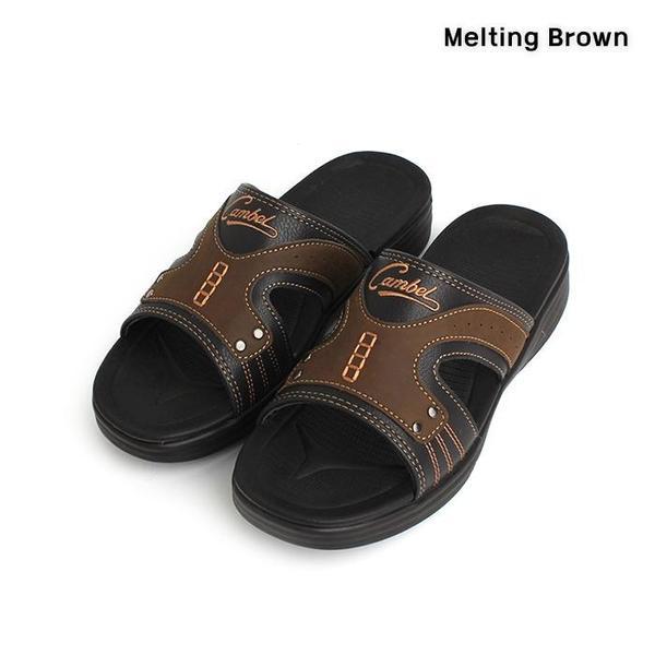 カジュアルメンズクッションスリッパ 2色