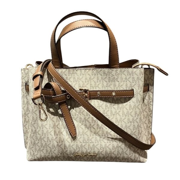 マイケルコース シグネチャー エミリアサッチェル ハンドバッグ ショルダーバッグ 【中古】