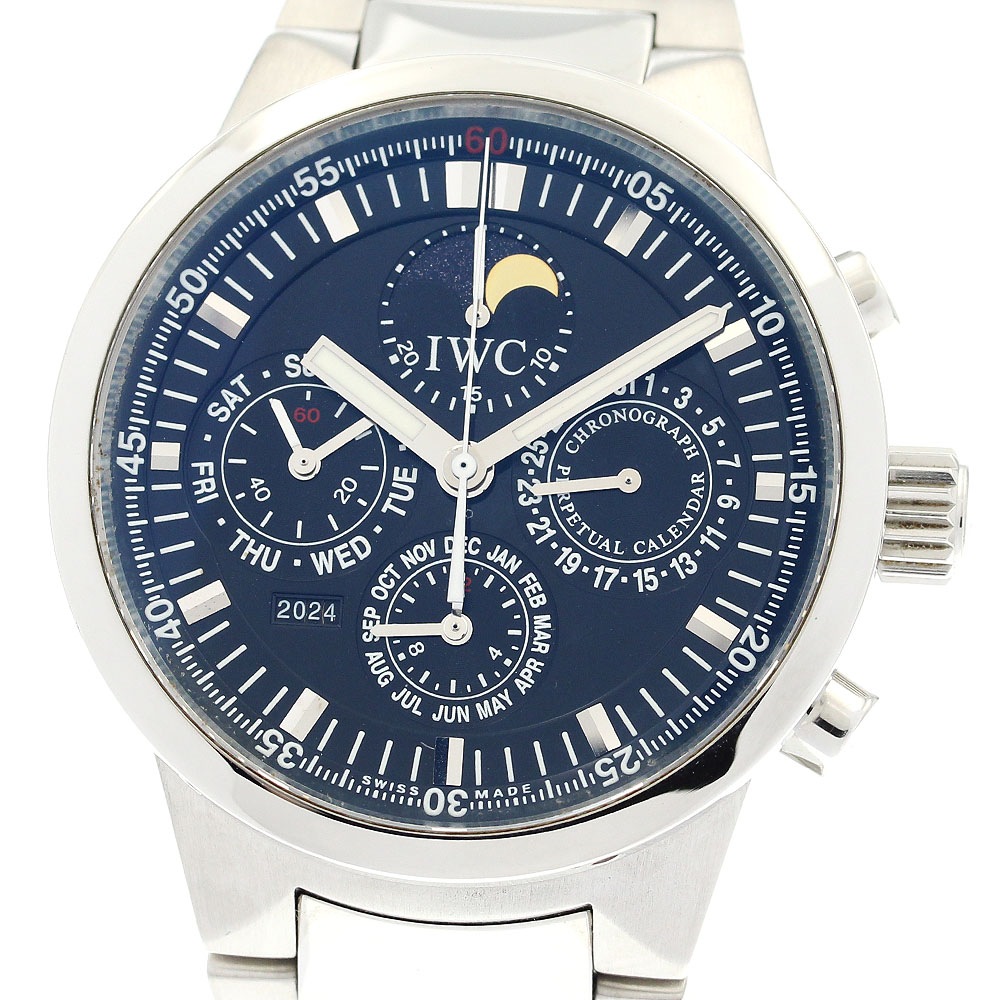 IWC IWC SCHAFFHAUSEN IW375615 GSTクロノ パーペチュアルカレンダー 自動巻き メンズ _842504【中古】