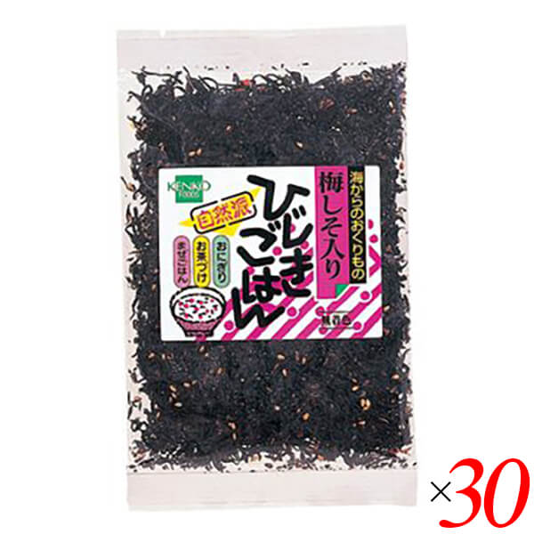 健康フーズ ひじきごはん 梅しそ 35g 30個セット