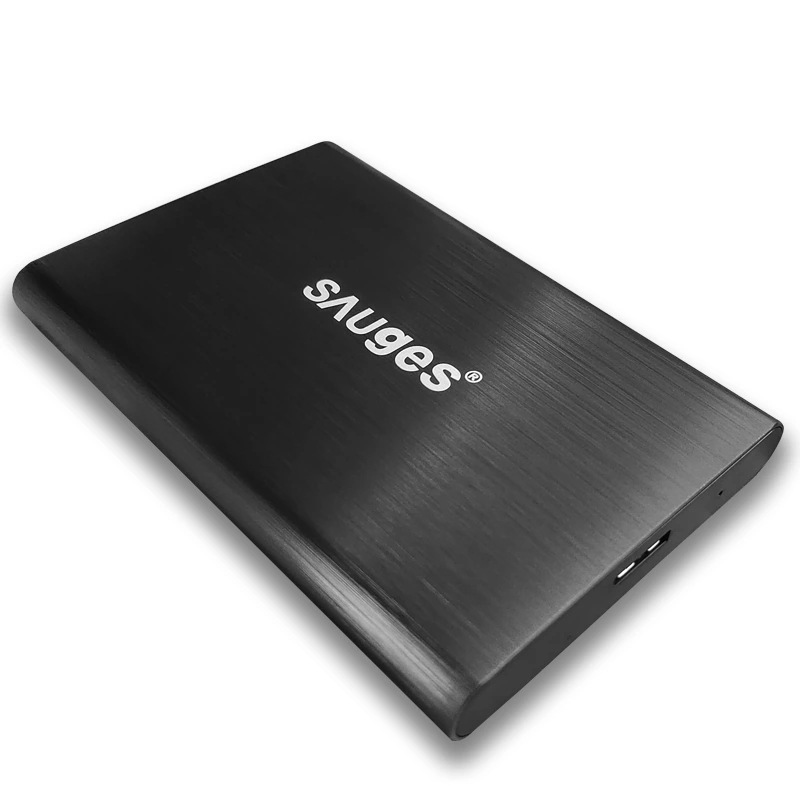 Shengjishi モバイルハードドライブ大容量暗号化高速外部ストレージ USB3.0/USB2.0 ファイル写真バックアップ 320 グラム + USB3.0 ABS プラスチッククラシックブラッ