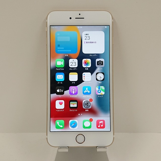 iPhone6s Plus 64GB au ゴールド 送料無料 本体 c08717 【中古】