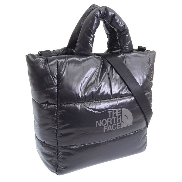 ノースフェイス バッグ メンズ レディース 2WAY ショルダーバッグ トートバッグ ナイロン ブラック プランピー トートバッグ PLUMPY TOTE BAG L NN2PQ60J-BLK THE