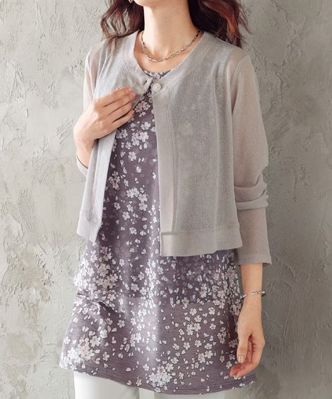 チュニック プリントチュニックアンサンブル アトランダム 5,798円