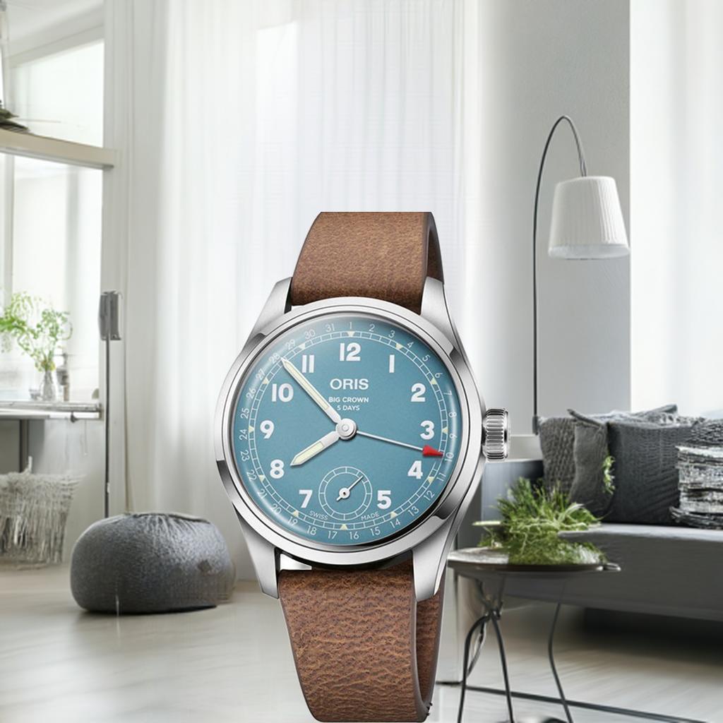オリス腕時計 ビッグクラウン キャリバー473 メンズ ウォッチ メンズ腕時計 5日間パワーリザーブ高耐磁性10年保証 01 473 7786 4065-07 5 19 22FC 手巻き ギフト