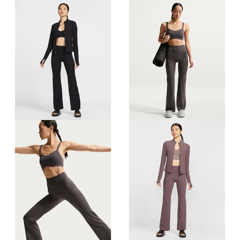 ゼンビー ウィメンズ ハイウエスト フレア レギンス フロントシームなし II5224