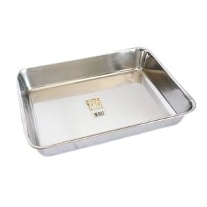 (10個セット) 角バット 調理器具 10枚取 幅269mm×奥行354mm×高さ61mm ステンレス製 日本製 味道 キッチン 台所