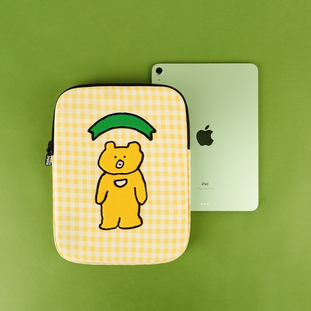 刺繍 iPad ノート パソコン ポーチ ズボン ブラベア