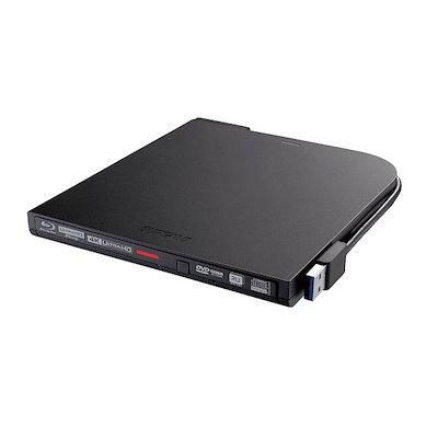 Ultra HD Blu-ray対応 ポータブルブルーレイドライブ BRUH...のサムネイル