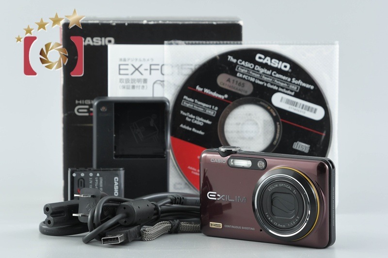 Casio HIGH SPEED EXILIM EX-FC150 レッド コンパクトデジタルカメラ 元箱付き