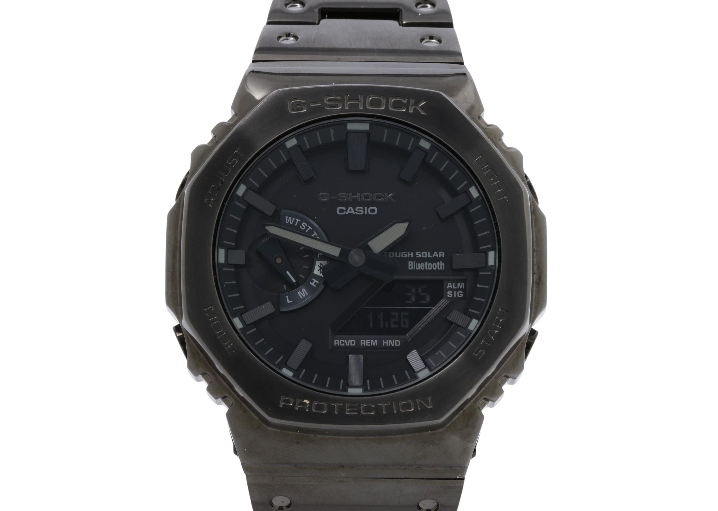 時計 G-SHOCK FULL METAL 2100 Series ステンレススチール GM-B2100BD-1AJF デジアナ ブラック メンズ時計 メンズウォッチ 高級【本物保証】