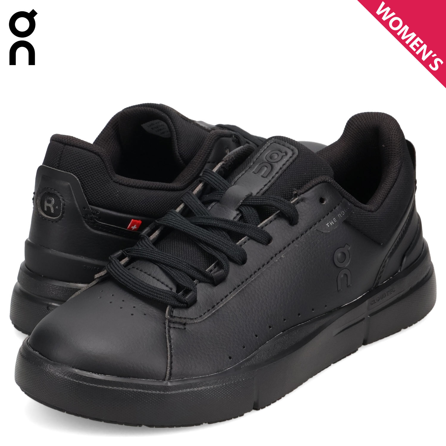 スニーカー ロジャー アドバンテージ レディース W ブラック 黒 3WF30391043