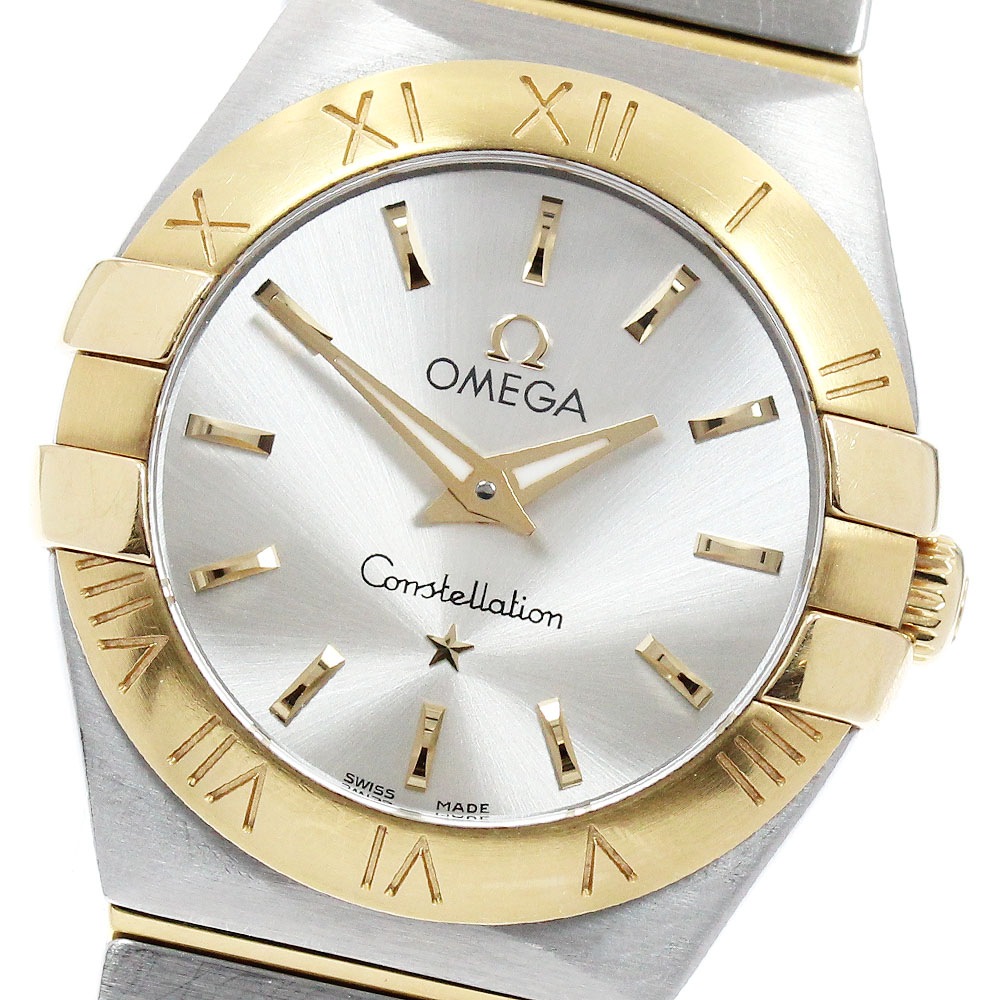 オメガ OMEGA 123.20.24.60.02.002 コンステレーション ブラッシュ クォーツ レディース _956777【中古】