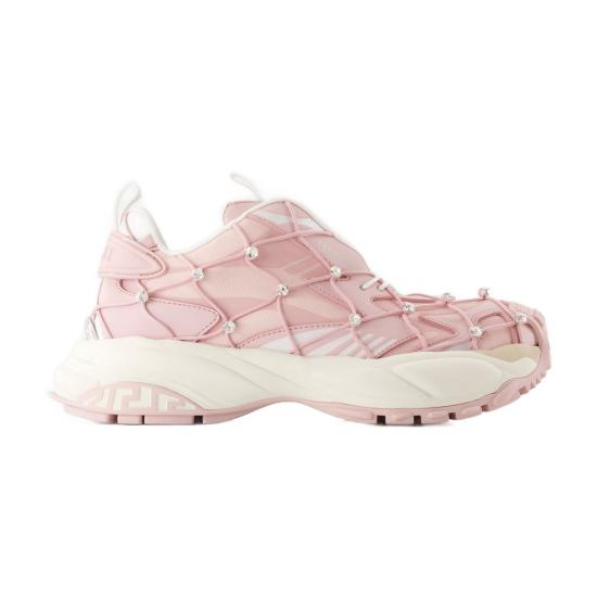 VERSACE Women Sneakers 1016380 1A11508 2PU10 pink
